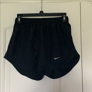 Black Nike Running Shorts (used like new)